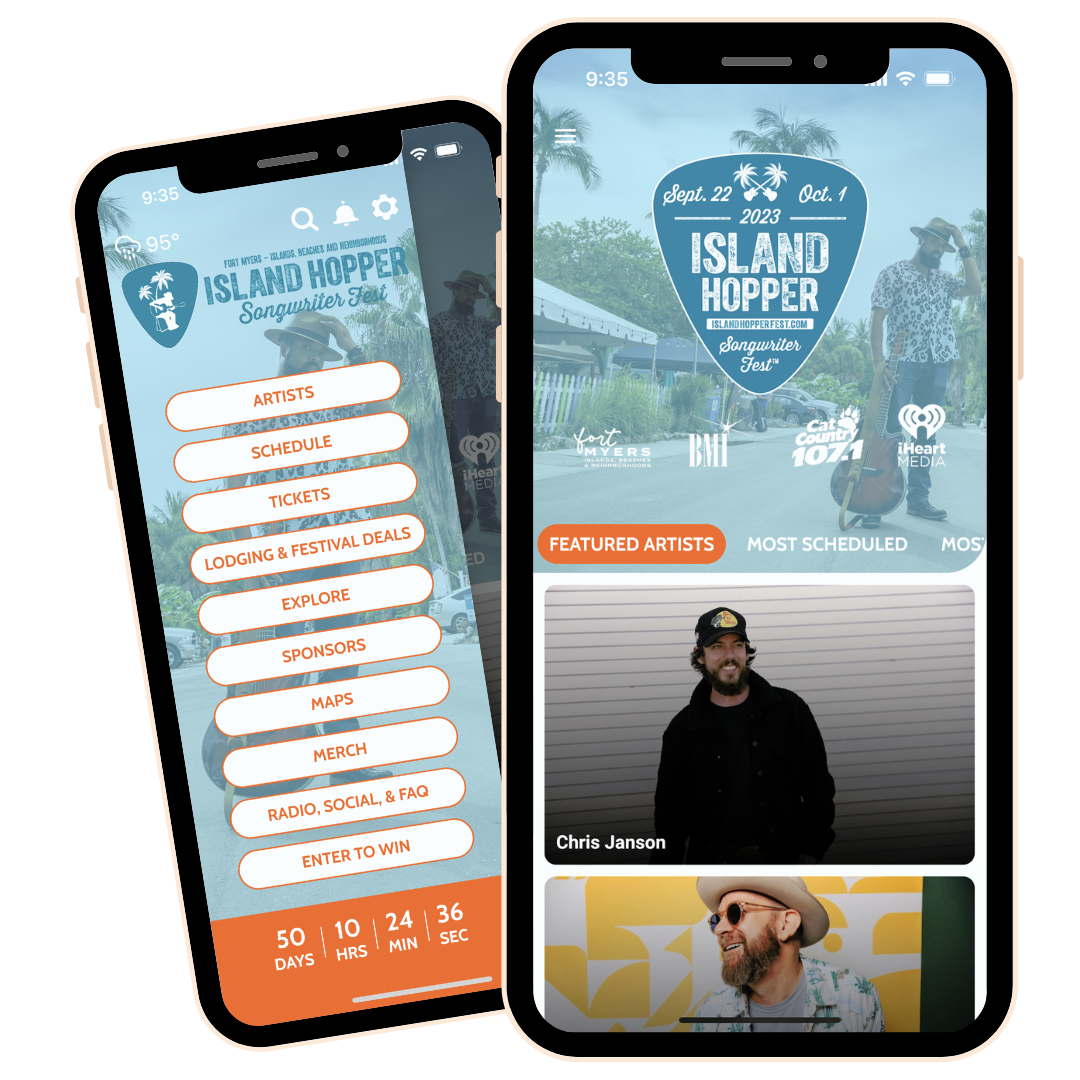 Island Hopper Fest App Island Hopper Songwriter Festival